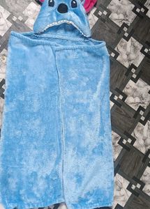 Cute Hooded Blanket for Kids