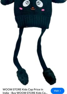 Air Flapping Woolen Cap
