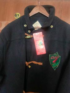 Navy Blue Duffle Coat (Size-XL)