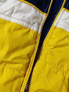 Jacket For Boys Blue N Yellow