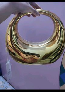 SAVANA  Gold Clutch