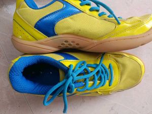 Yellow &amp; Blue Athletic Shoes