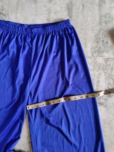 Blue Palazzo Pant Waist Plus Size