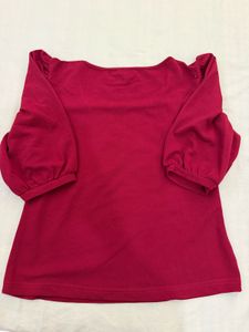 Chic Square Neck Puff Sleeve Top