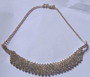 Stunning Rhinestone Choker &amp; Earring Set