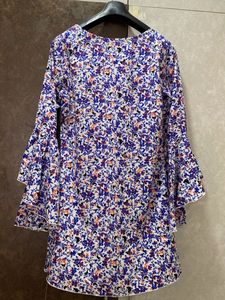 Floral Print Mini Dress