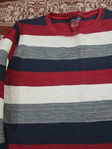 Striped Crewneck Sweater