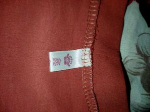 Stylish Coral top with Tie-Up Neck