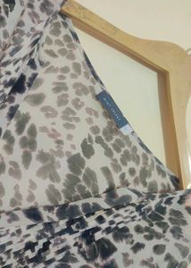 Multi Stylish Leopard Print Top For 46 Bust