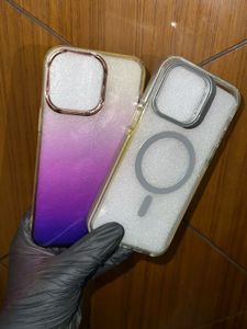 iPhone Cases combo of 2- Glitter & MagSafe