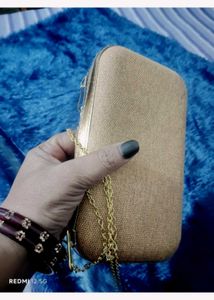 Sparkling Beaded Clutch Bag