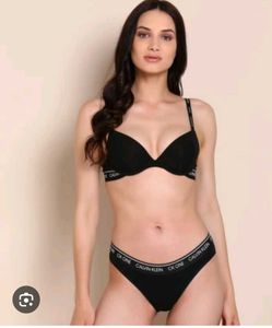 Calvin Klein Black Bra & Panty Set