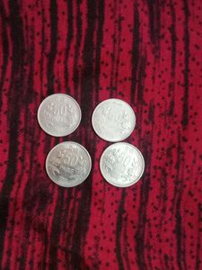 Old 50 Paise Beautiful 🤩 Condition