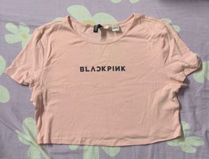 Black pink Top H&amp;M