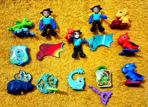 Kinder Joy Dragon Collection–Figures & Accessories