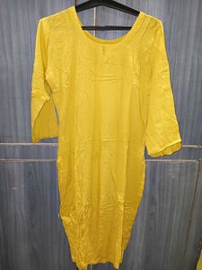 Vibrant Yellow Kurta Set