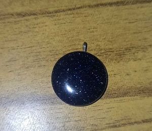 Black Goldstone Pendant