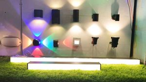 Colorful LED Cube Light
