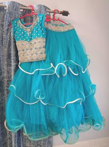 Women Blue Skirt Top 💙