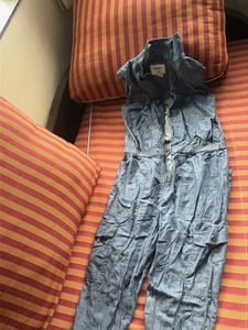 Stylish Blue Denim Jumpsuit