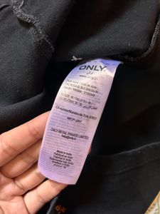 ONLY Black Bee Embroidered Mini Dress