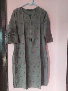 Blue Printed Kurta(S)
