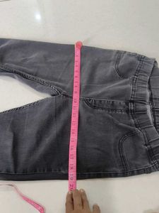Gray Denim Jeggings
