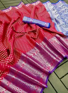 💝 HEAVY COPPER SAREE