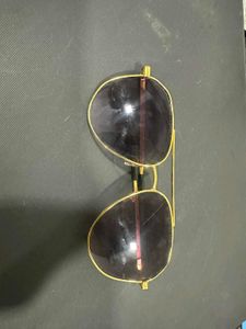 Stylish Gold Frame Aviator Sunglasses