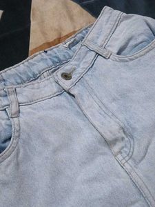 Light Wash Wide Leg Jeans