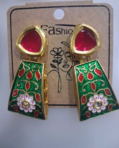 combo of 3 Handmade Festive Earrings