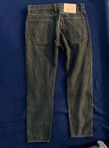 Levi's Distressed Black Jeans