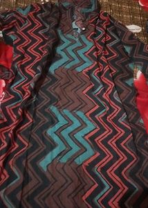 New Stylish Printed Kurta and Pant Set