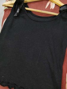Meesho Bow Crop Top