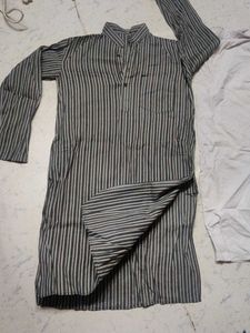 Striped Kurta Pajama Set