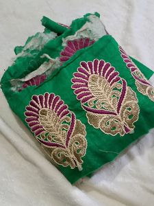 3 MTR  Febric Border Embroidery Work Kiya Hua He