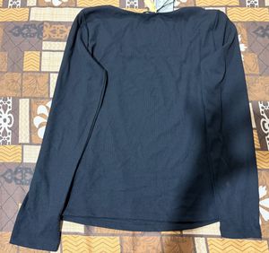 Women's Long Sleeve Square Neck Top
