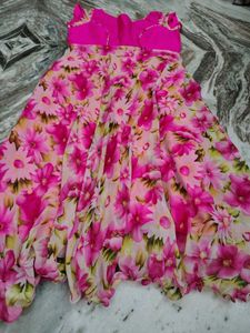 Pure Georgette Designer Frock