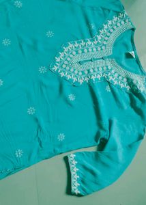Full Beautifull Embroidered Kurti set
