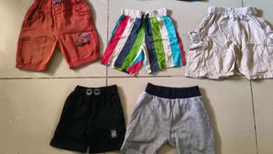 5 Kids' Assorted Shorts Bundle