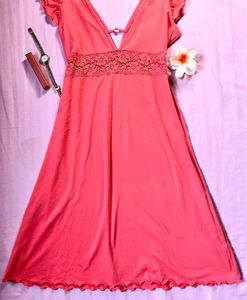 Coral Lace Trim