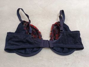 Floral Print Underwire Bra 36F