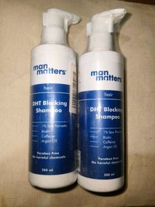 Pack of 2 Man Matters DHT Blocking Shampoo