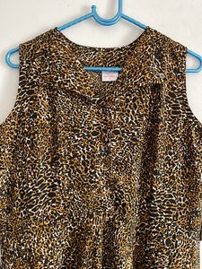 Tiger Print Dress