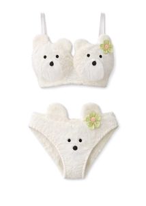 Cute Teddy Bear Lingerie Set