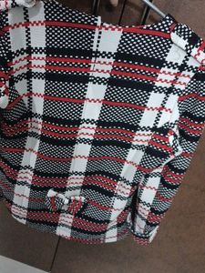 Retro Plaid Blazer