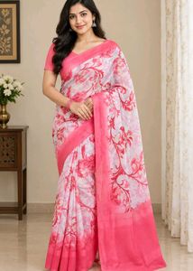 Printed Saree