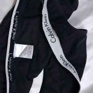 Calvin Klein Black Bra &amp; Panty Set