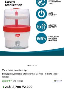 Luvlap Bottle Sterilizer