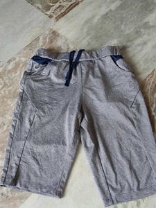 boys Grey Athletic Shorts